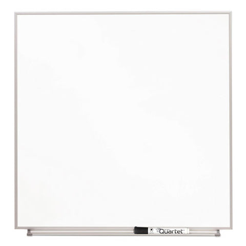 Matrix Magnetic Boards, 23" X 23", White Surface, Satin Aluminum Frame