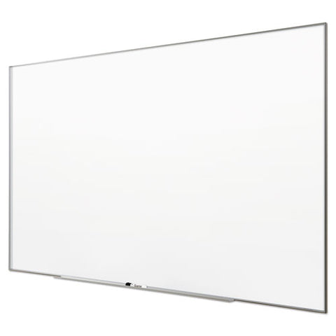 Fusion Nano-clean Magnetic Whiteboard, 48" X 36", White Surface, Satin Aluminum Frame