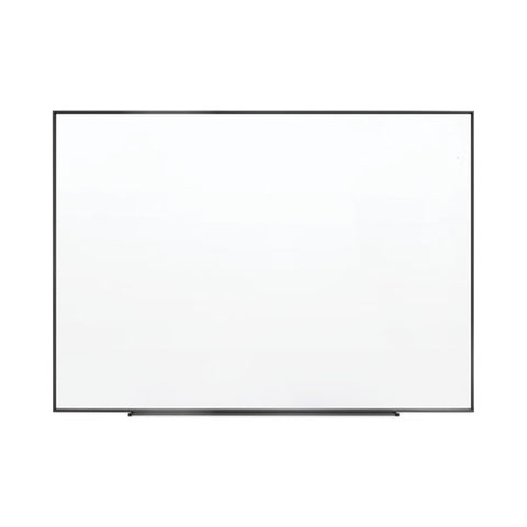 Fusion Nano-clean Magnetic Whiteboard, 48" X 36", White Surface, Satin Aluminum Frame