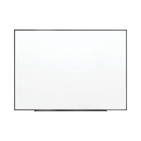 Fusion Nano-clean Magnetic Whiteboard, 96" X 48", White Surface, Satin Aluminum Frame