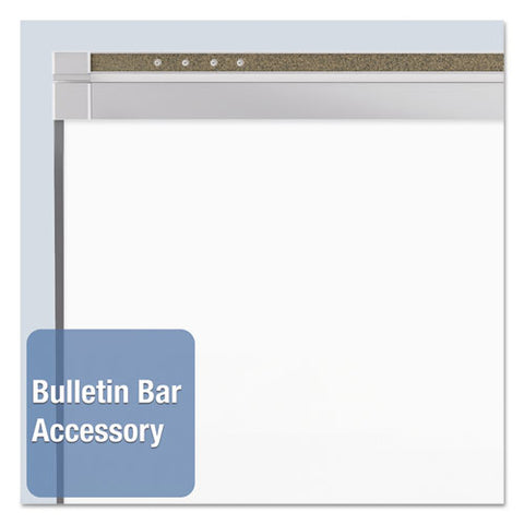 Prestige 2 Duramax Magnetic Porcelain, 96" X 48", White Surface, Silver Aluminum/plastic Frame