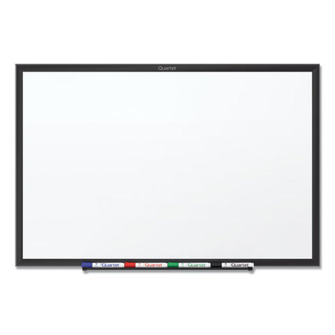 Classic Series Total Erase Dry Erase Boards, 36" X 24", White Surface, Black Aluminum Frame