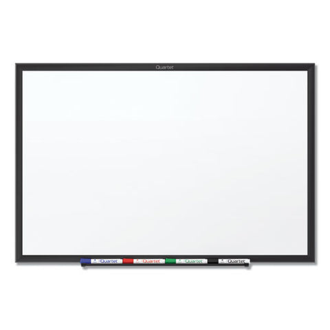 Classic Series Total Erase Dry Erase Boards, 48" X 36", White Surface, Black Aluminum Frame