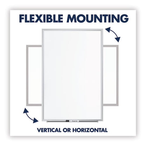 Classic Series Total Erase Dry Erase Boards, 96 X 48, White Surface, Silver Anodized Aluminum Frame