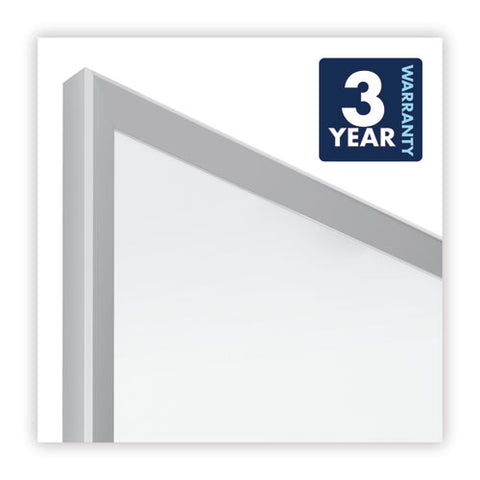 Classic Series Total Erase Dry Erase Boards, 96 X 48, White Surface, Silver Anodized Aluminum Frame