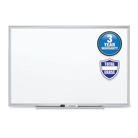 Classic Series Total Erase Dry Erase Boards, 96 X 48, White Surface, Silver Anodized Aluminum Frame