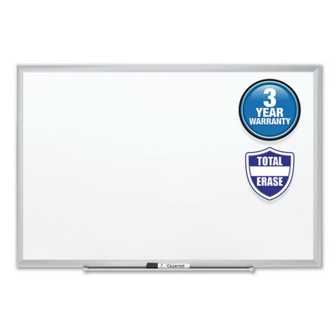 Classic Series Total Erase Dry Erase Boards, 96 X 48, White Surface, Silver Anodized Aluminum Frame