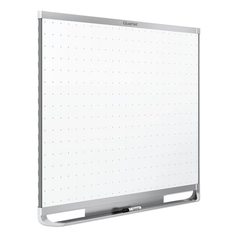 Prestige 2 Magnetic Total Erase Whiteboard, 48" X 36", White Surface, Silver Aluminum/plastic Frame