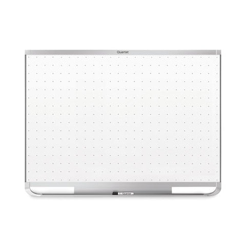 Prestige 2 Magnetic Total Erase Whiteboard, 48" X 36", White Surface, Silver Aluminum/plastic Frame