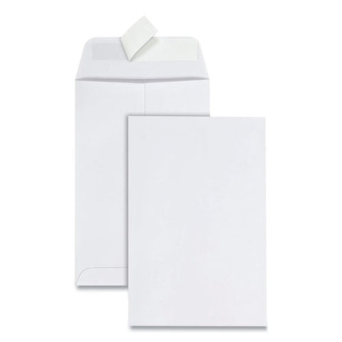 Redi-strip Catalog Envelope, #1, Cheese Blade Flap, Redi-strip Adhesive Closure, 6 X 9, White, 100/box