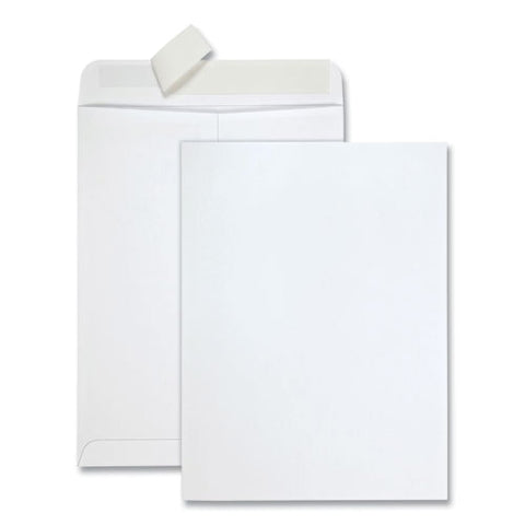 Redi-strip Catalog Envelope, #10 1/2, Cheese Blade Flap, Redi-strip Adhesive Closure, 9 X 12, White, 100/box