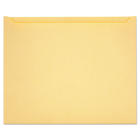 Paper File Jackets, Letter Size, Buff, 100/box