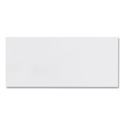 Business Envelope, #10, Commercial Flap, Side Seam, Gummed Closure, 24 Lb Bond Weight Paper, 4.13 X 9.5, White, 500/box