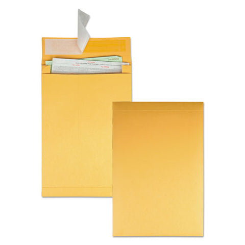 Redi-strip Kraft Expansion Envelope, #13 1/2, Square Flap, Redi-strip Adhesive Closure, 10 X 13, Brown Kraft, 25/pack