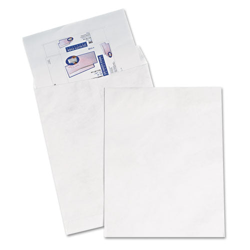 Heavyweight 18 Lb Tyvek Catalog Mailers, Square Flap, Redi-strip Adhesive Closure, 14.25 X 20, White, 25/box