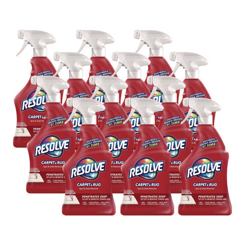 Triple Oxi Advanced Trigger Carpet Cleaner, 22 Oz Spray Bottle