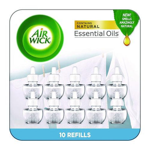 Scented Oil Refill, Fresh Waters, 0.67 Oz, 10/pack