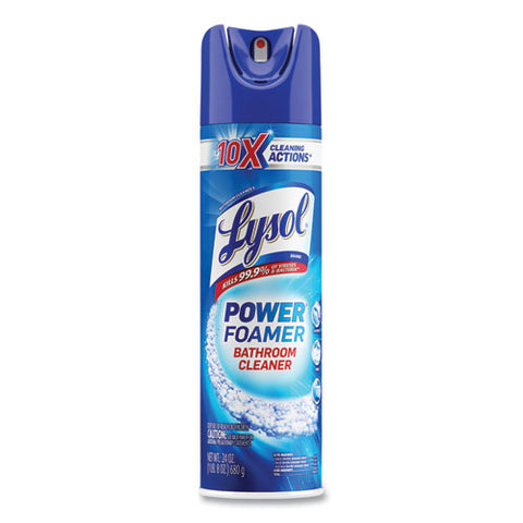 Power Foam Bathroom Cleaner, 24 Oz Aerosol Spray