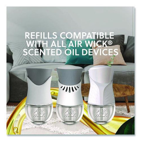 Scented Oil Refill Club Packs, Fresh Linen, 0.85 Oz, 9 Refills/carton