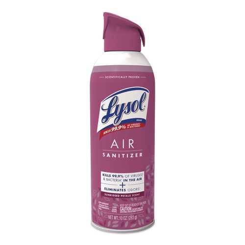 Air Sanitizing Spray, Sunkissed Petals Scent, 10 Oz Aerosol Spray