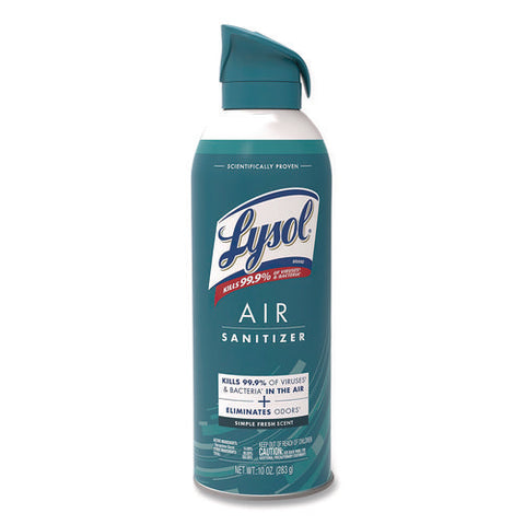 Air Sanitizer Spray, Simple Fresh, 10 Oz Aerosol Spray