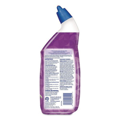 Clinging Gel Brand New Day Toilet Bowl Cleaner, Lavender And Cotton Blossom, 24 Oz Angle-neck Bottle, 9/carton
