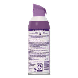 Air Sanitizer Spray, Lavender Sky Scent, 10 Oz Aerosol Spray, 6/carton