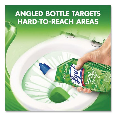 Clinging Gel Brand New Day Toilet Bowl Cleaner, 24 Oz Angle-neck Bottle, Bamboo Scent, 9/carton