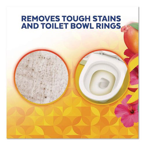 Clinging Gel Brand New Day Toilet Bowl Cleaner, Mango And Hibiscus, 24 Oz Angle-neck Bottle, 9/carton