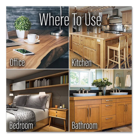 Oil, Furniture, Lemon Scent, 16 Oz Bottle