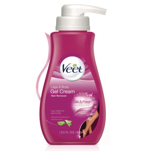 Legs And Body Gel Cream Hair Remover, 13.5 Oz Bottle