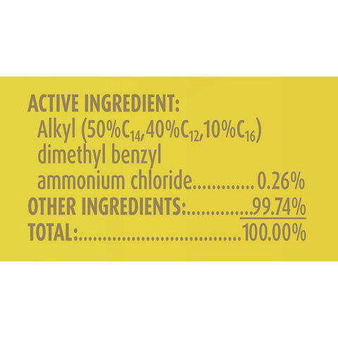 Disinfecting Wipes, 1-ply, 7 X 7.25, Lemon And Lime Blossom, White, 35 Wipes/canister