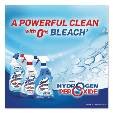 Bathroom Cleaner With Hydrogen Peroxide, Cool Spring Breeze, 22 Oz Trigger Spray Bottle