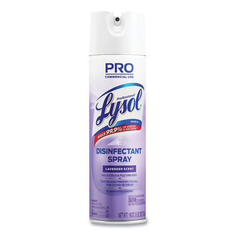 Disinfectant Spray, Lavender, 19 Oz Aerosol Spray