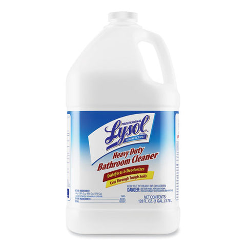 Disinfectant Heavy-duty Bathroom Cleaner Concentrate, 1 Gal Bottle, 4/carton