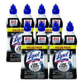 Disinfectant Toilet Bowl Cleaner With Lime And Rust Remover, Atlantic Fresh, 24 Oz Angle-neck Bottle, 2/pack, 4 Packs/carton