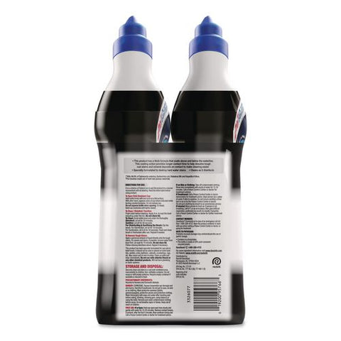 Disinfectant Toilet Bowl Cleaner With Lime And Rust Remover, Atlantic Fresh, 24 Oz Angle-neck Bottle, 2/pack, 4 Packs/carton