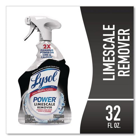 Power Limescale Remover, Atlantic Fresh Scent, 32 Oz Trigger Spray Bottle, 12/carton