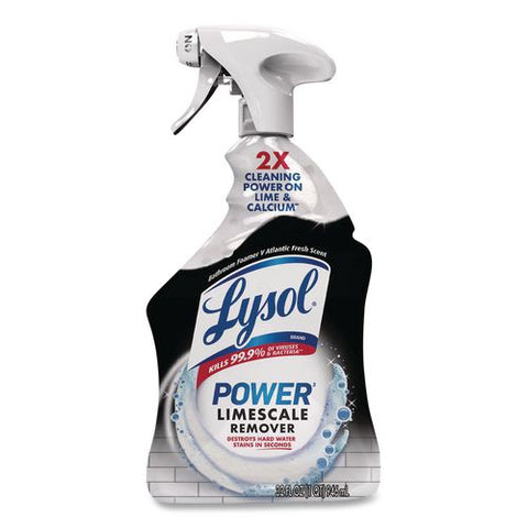 Power Limescale Remover, Atlantic Fresh Scent, 32 Oz Trigger Spray Bottle, 12/carton