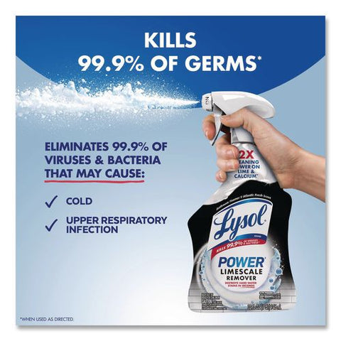 Power Limescale Remover, Atlantic Fresh Scent, 32 Oz Trigger Spray Bottle, 12/carton