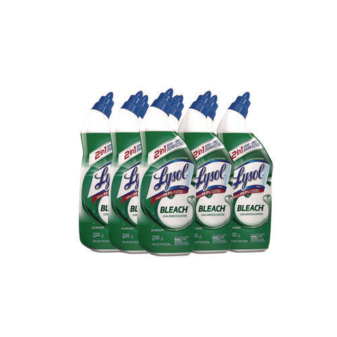 Disinfectant Toilet Bowl Cleaner With Bleach, 24 Oz, 9/carton