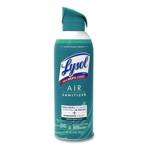 Air Sanitizer Spray, Simple Fresh, 10oz Aerosol Spray