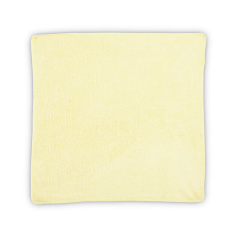 Microfiber Cleaning Cloths, 16 X 16, Yellow, 24/pack