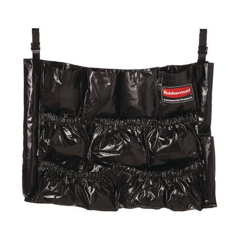 Brute Caddy Bag, 12 Compartments, Black, 6/carton