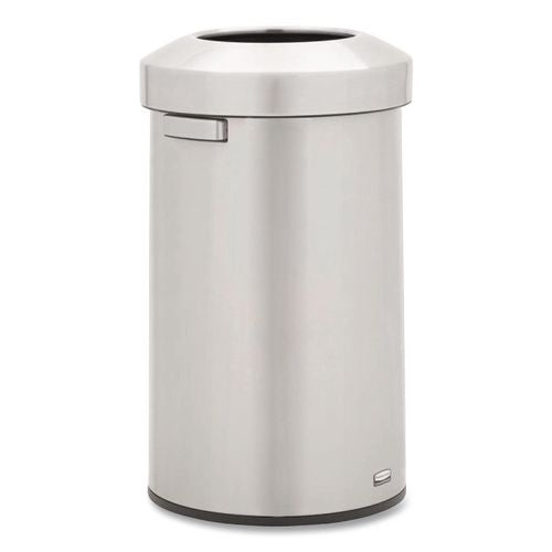 Refine Series Waste Receptacle, 23 Gal, Plastic/stainless Steel