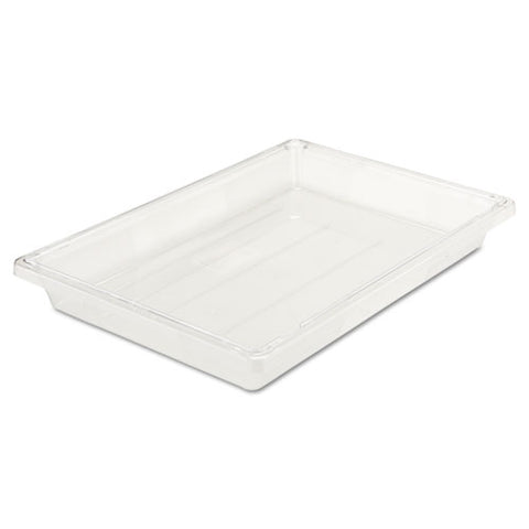 Food/tote Boxes, 5 Gal, 26 X 18 X 3.5, Clear, Plastic