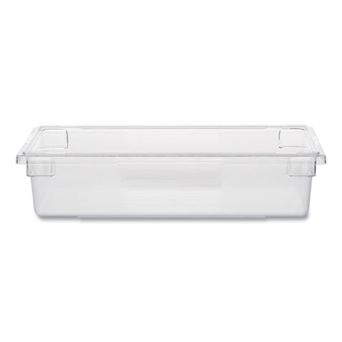 Food/tote Boxes, 8.5 Gal, 26 X 18 X 6, Clear, Plastic