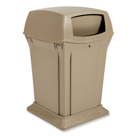 Ranger Fire-safe Container, 35 Gal, Structural Foam, Beige