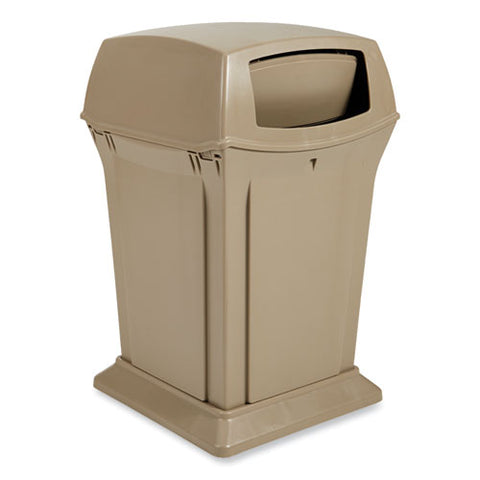 Ranger Fire-safe Container, Two Doors, 45 Gal, Structural Foam, Beige