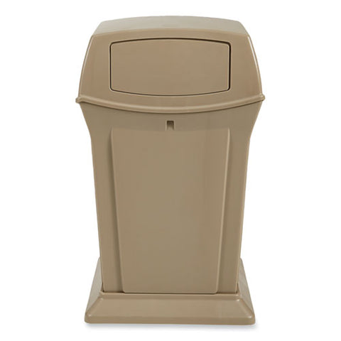 Ranger Fire-safe Container, Two Doors, 45 Gal, Structural Foam, Beige